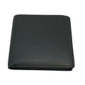Loewe Soft Grain Calf Bifold Wallet Gray Black Leather