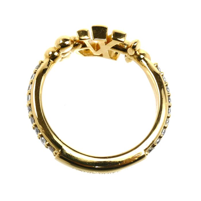 Louis Vuitton Rhinestone LV Iconic Ring — view 4
