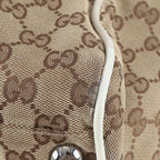 Gucci GG Canvas Leather Tote Shoulder Business Document Beige — view 8