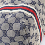 Gucci GG Canvas Sherry Charm Leather Tote Shoulder — view 7