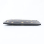 Gucci Bi Star Leather Clutch Pouch Business Black — view 5