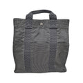Hermes Her Line a Dos MM Gray Canvas Backpack Tote