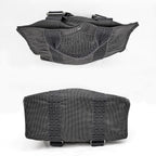 Hermes Her Line a Dos MM Gray Canvas Backpack Tote — view 4