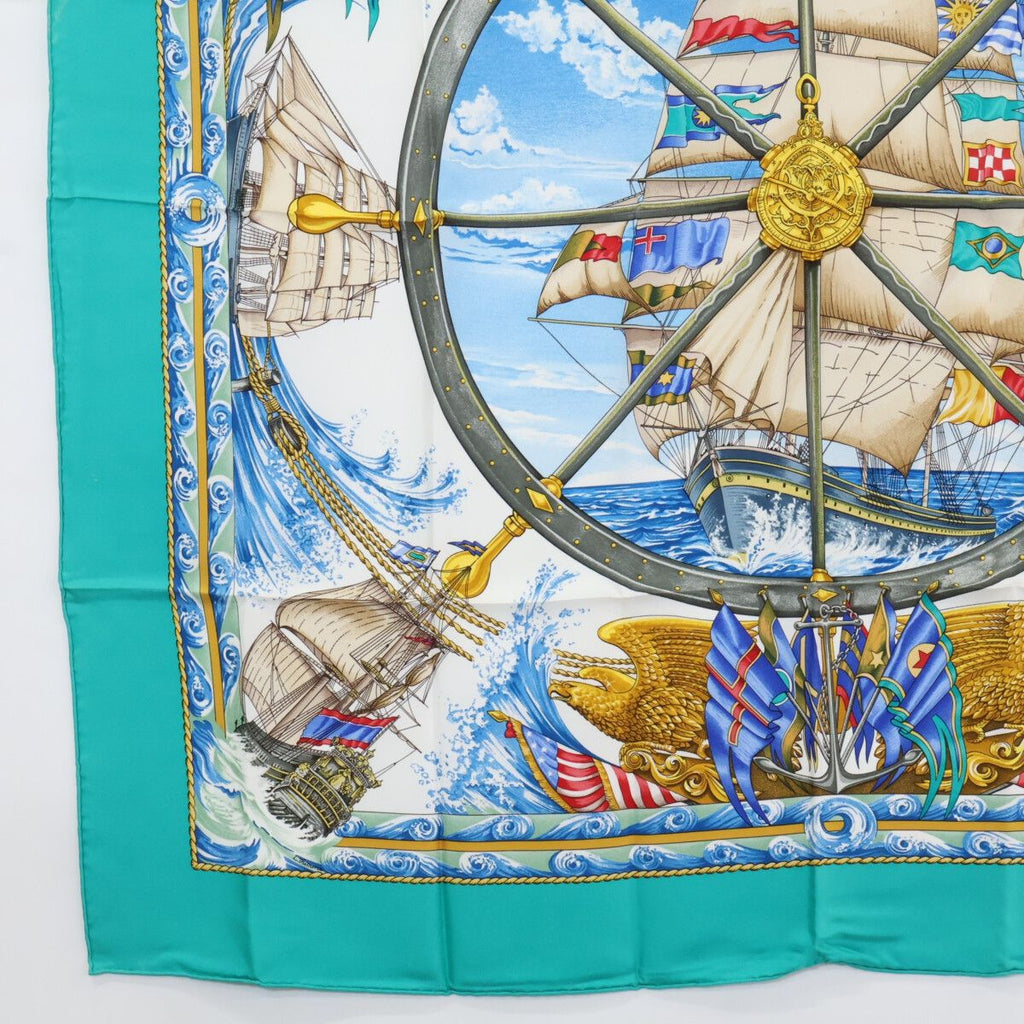 Hermes Vive le Vent Carre 90 Silk Scarf — view 4