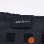 Hermes Dot Cashmere Silk Shawl Scarf — view 7