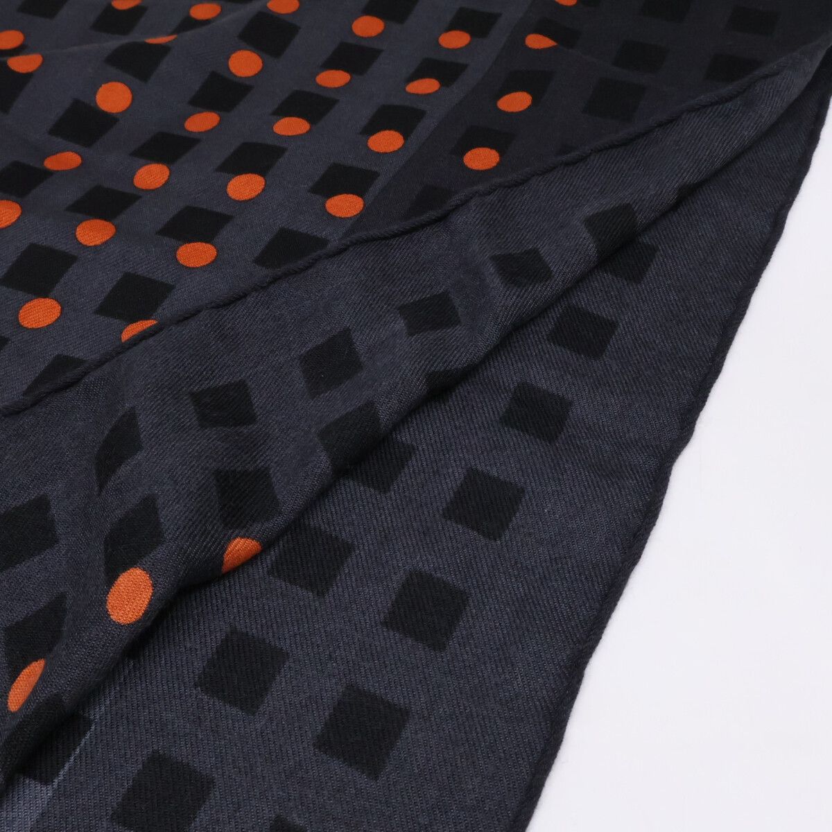 Hermes Dot Cashmere Silk Shawl Scarf — view 3