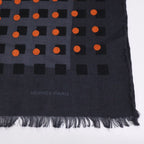Hermes Dot Cashmere Silk Shawl Scarf — view 6