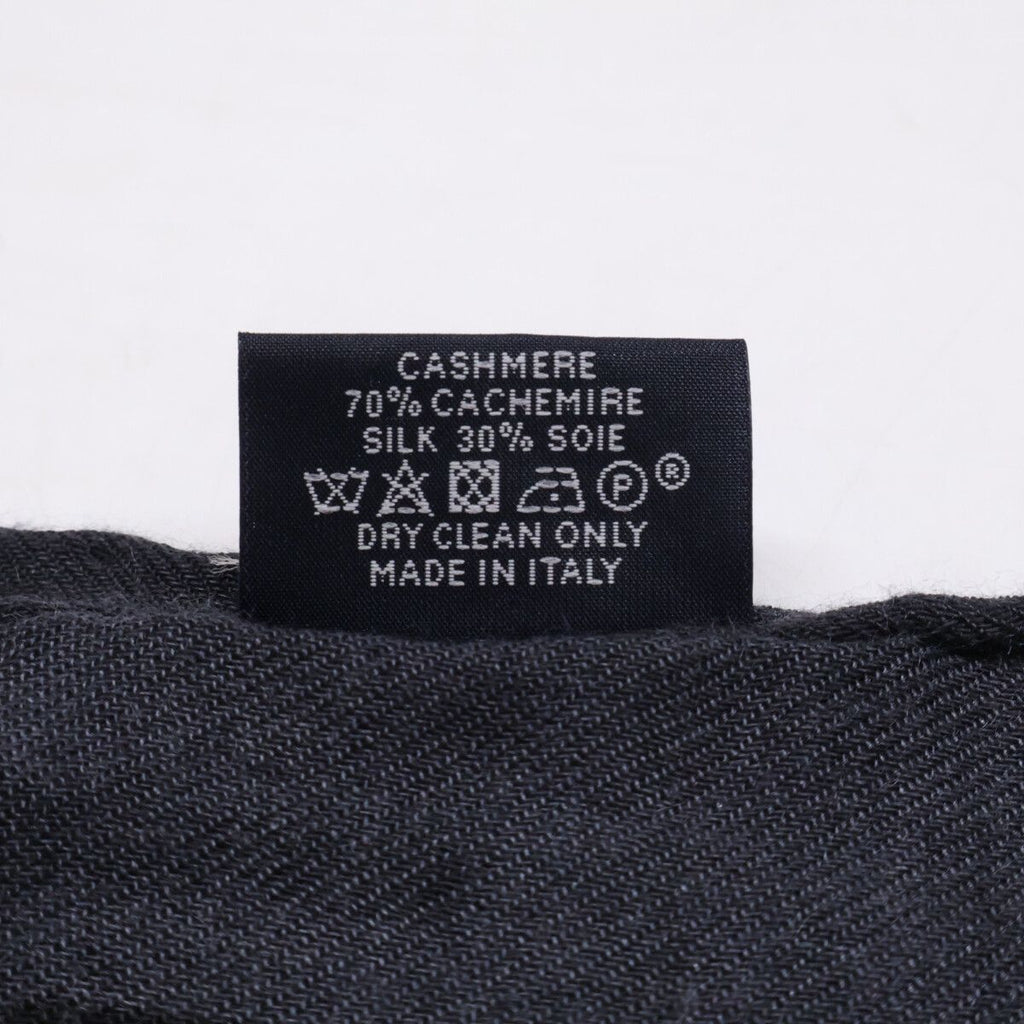 Hermes Dot Cashmere Silk Shawl Scarf — view 8