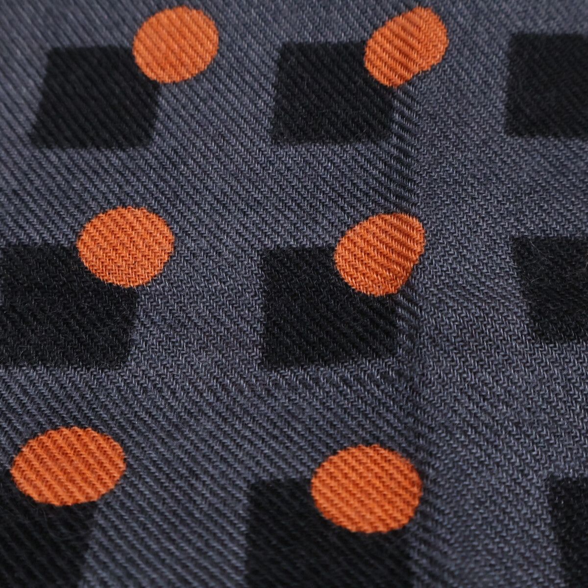 Hermes Dot Cashmere Silk Shawl Scarf — view 9