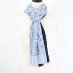 Hermes All Over Pattern Cashmere Silk Scarf — view 2
