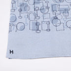 Hermes All Over Pattern Cashmere Silk Scarf — view 6