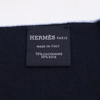 Hermes All Over Pattern Cashmere Silk Scarf — view 7