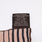 Hermes Jeu Des Omnibus Et Dames Blanches and White Game Carre Juan Cashmere — view 8