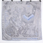 Hermes by Elias Kafouros Neat Round Carre Silk Scarf — view 6