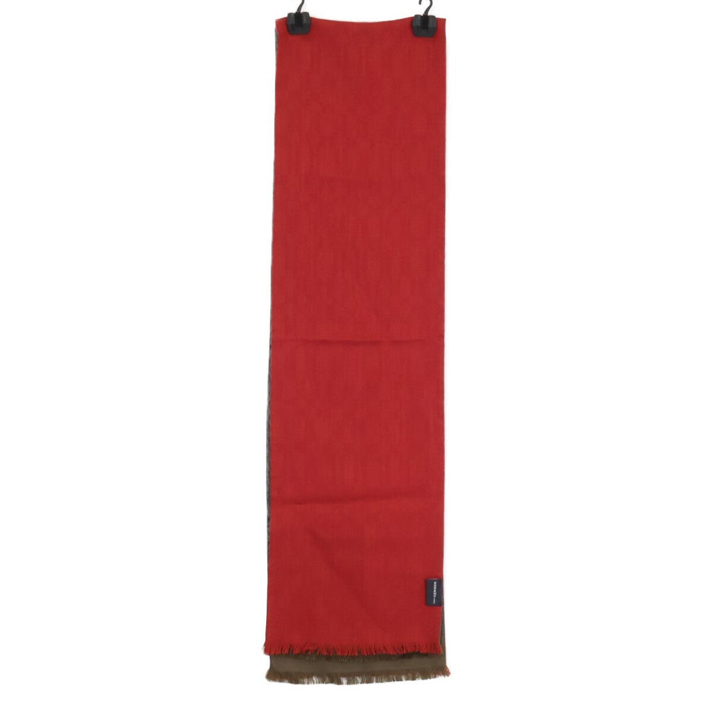 Hermes Allover Silk Wool Shawl Scarf — view 5