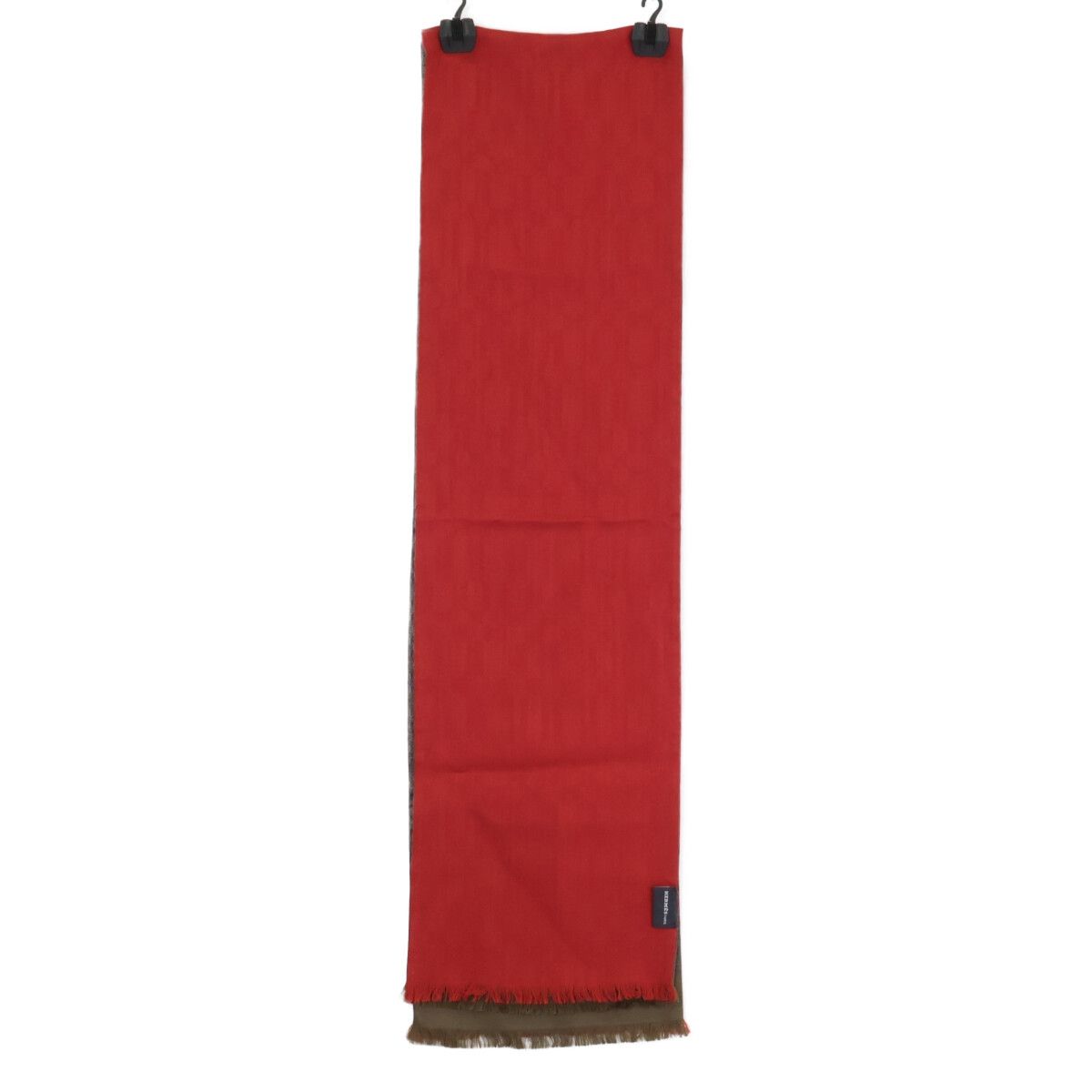 Hermes Allover Silk Wool Shawl Scarf — view 5