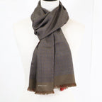 Hermes Allover Silk Wool Shawl Scarf — view 2