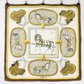 Hermes Grand Apparat Silk Carre 90 Scarf
