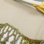 Hermes Grand Apparat Silk Carre 90 Scarf — view 7