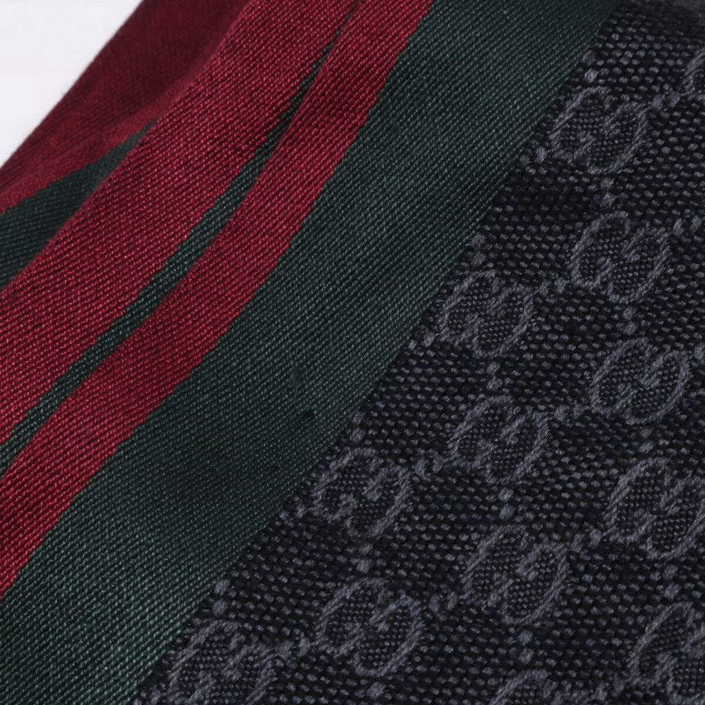 Gucci Sherry Line GG Pattern Silk Wool 37 180 cm Scarf — view 9