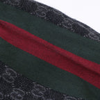 Gucci Sherry Line GG Pattern Silk Wool 37 180 cm Scarf — view 8