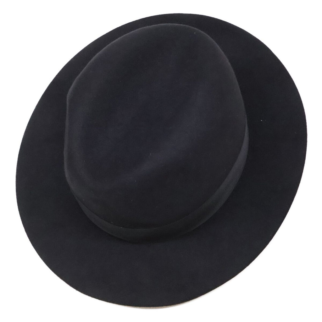 Hermes Lined Rabbit Fur Felt Folded Hat 59 — view 6