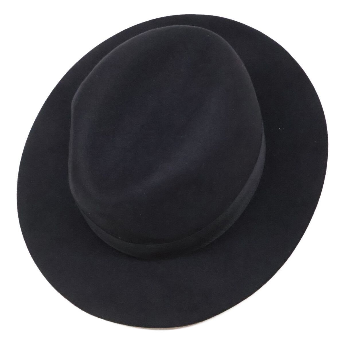 Hermes Lined Rabbit Fur Felt Folded Hat 59 — view 6