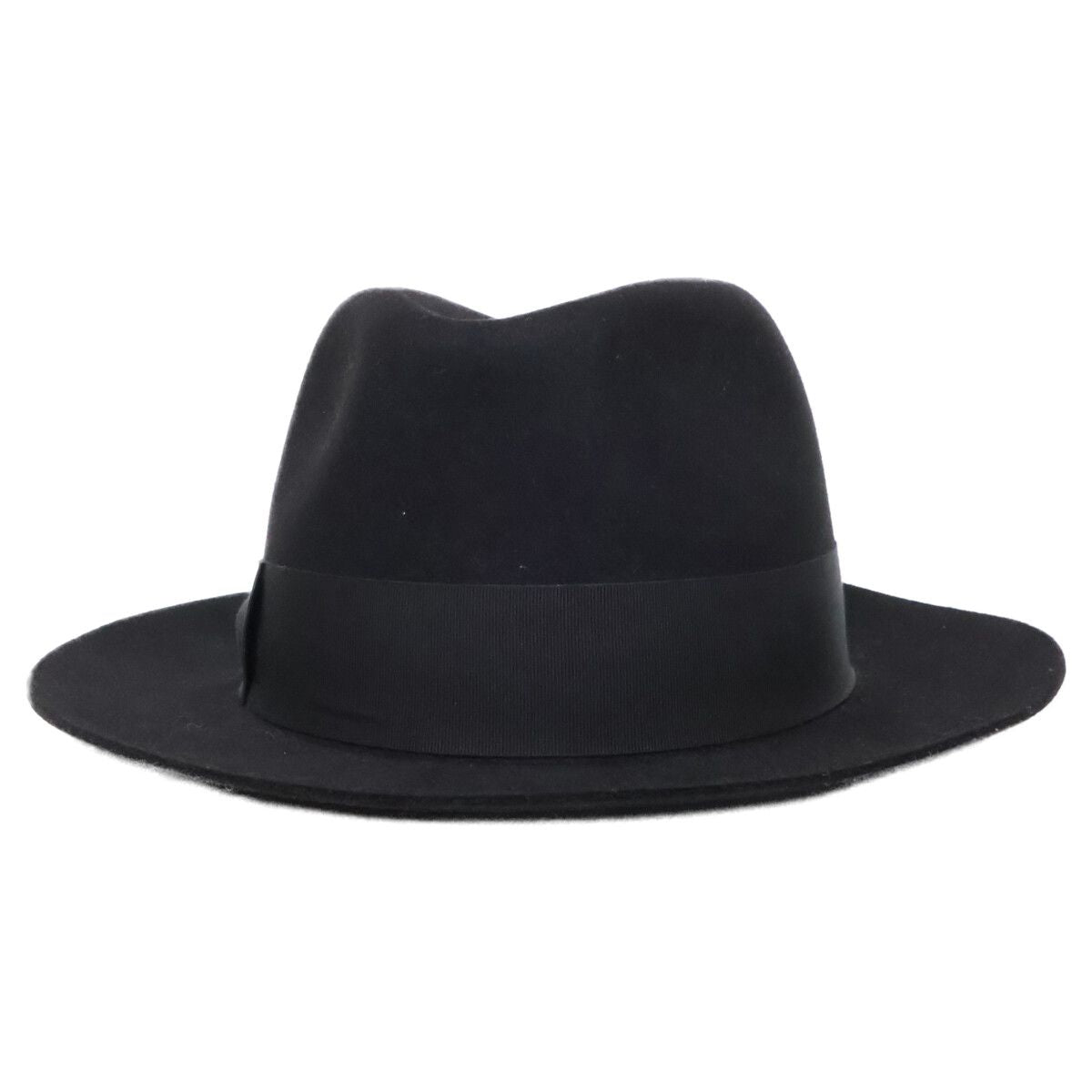 Hermes Lined Rabbit Fur Felt Folded Hat 59 — view 2