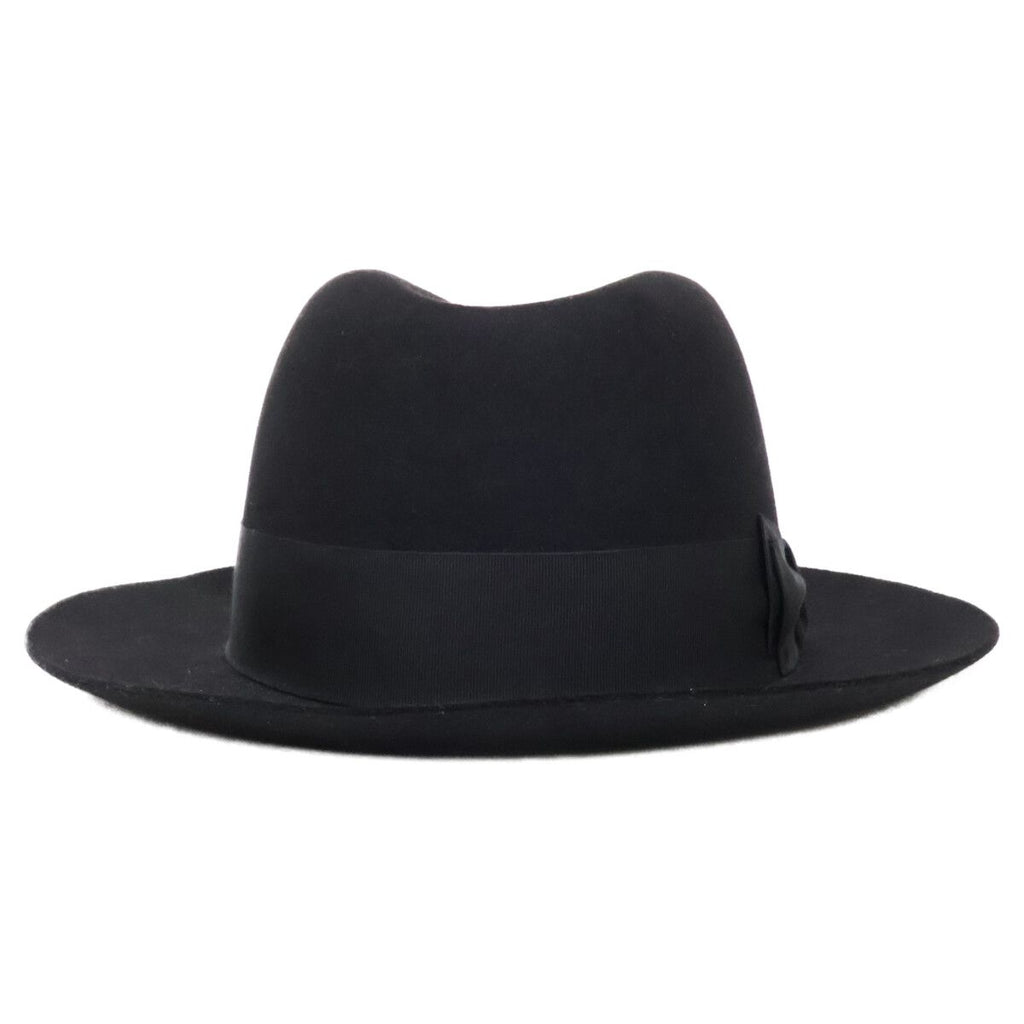 Hermes Lined Rabbit Fur Felt Folded Hat 59 — view 4
