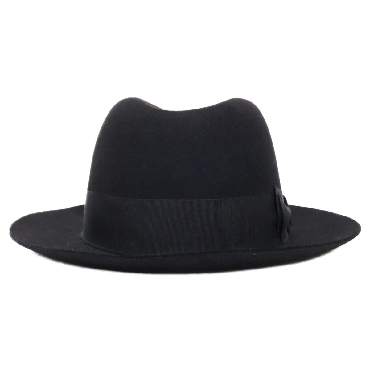 Hermes Lined Rabbit Fur Felt Folded Hat 59 — view 4