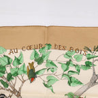 Hermes AU Coeur Des Bois in the Forest Silk Scarf — view 3