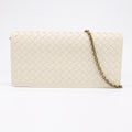 Bottega Veneta Intrecciato Leather Chain Wallet Shoulder