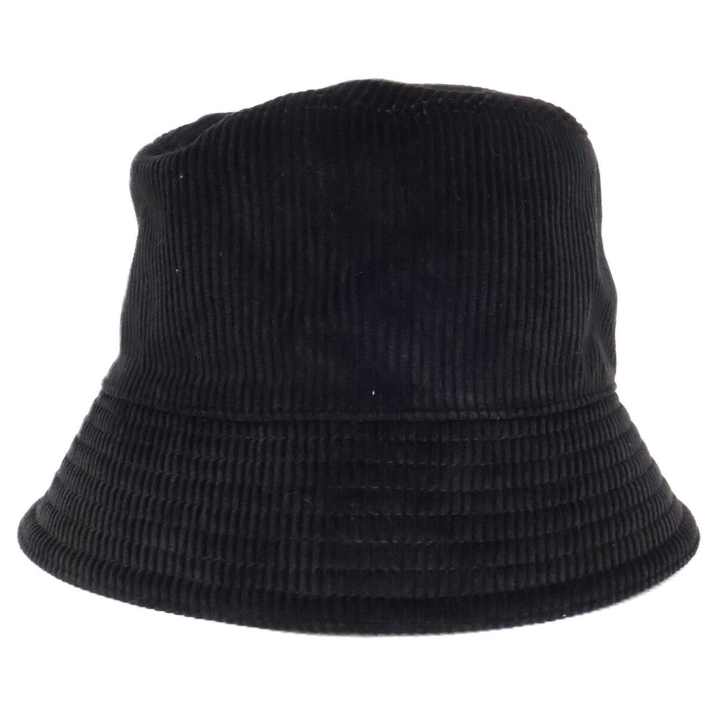 Prada Triangle Logo Corduroy Bucket — view 3