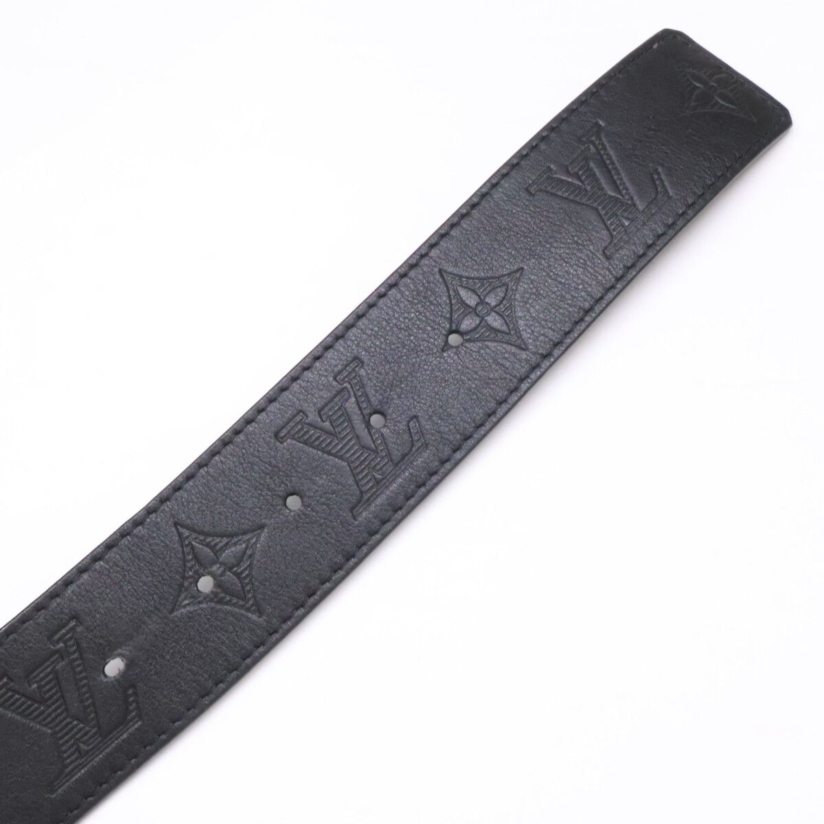 Louis Vuitton Ceinture LV Monogram Shadow 40 Belt — view 6