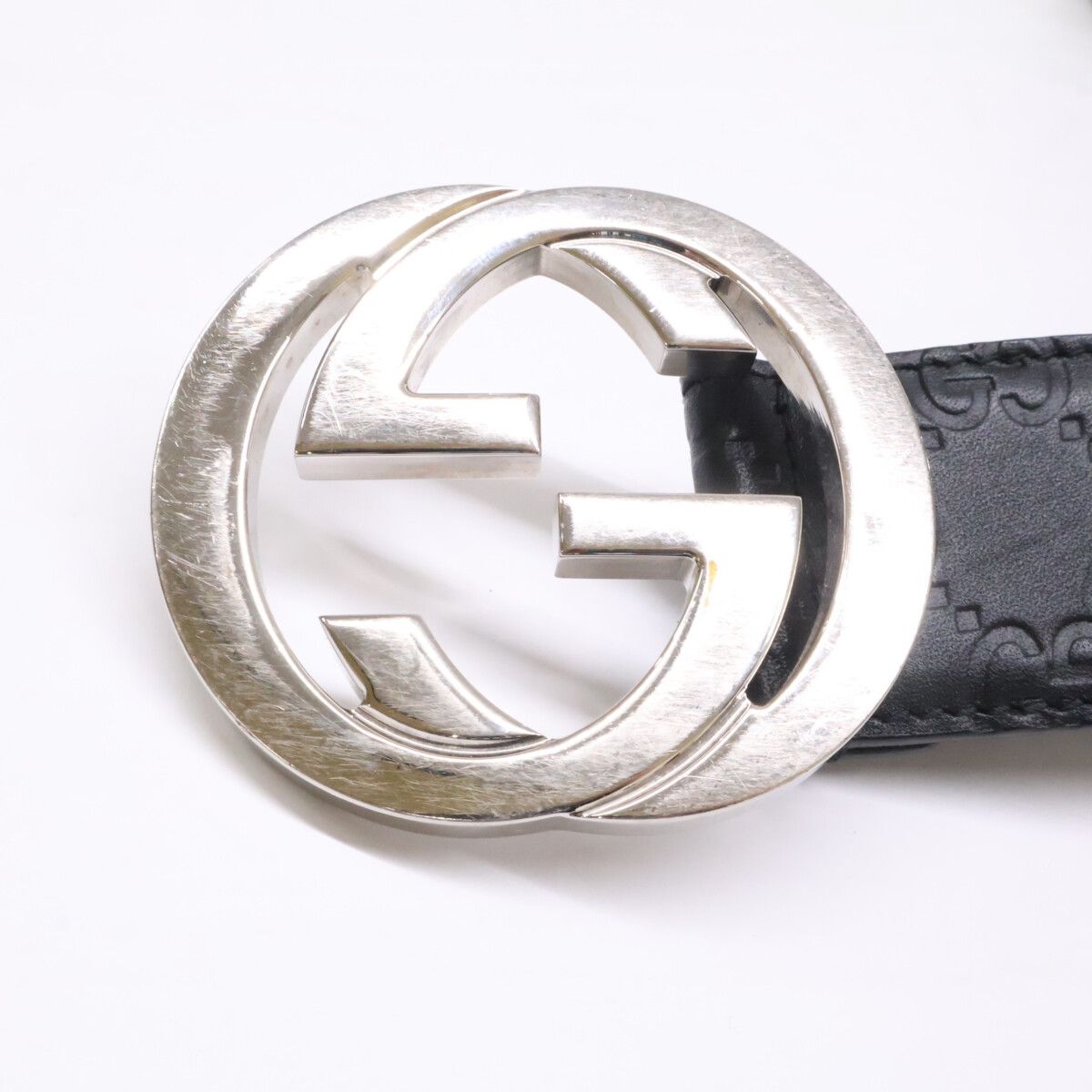 Gucci Interlocking Buckle Belt — view 4