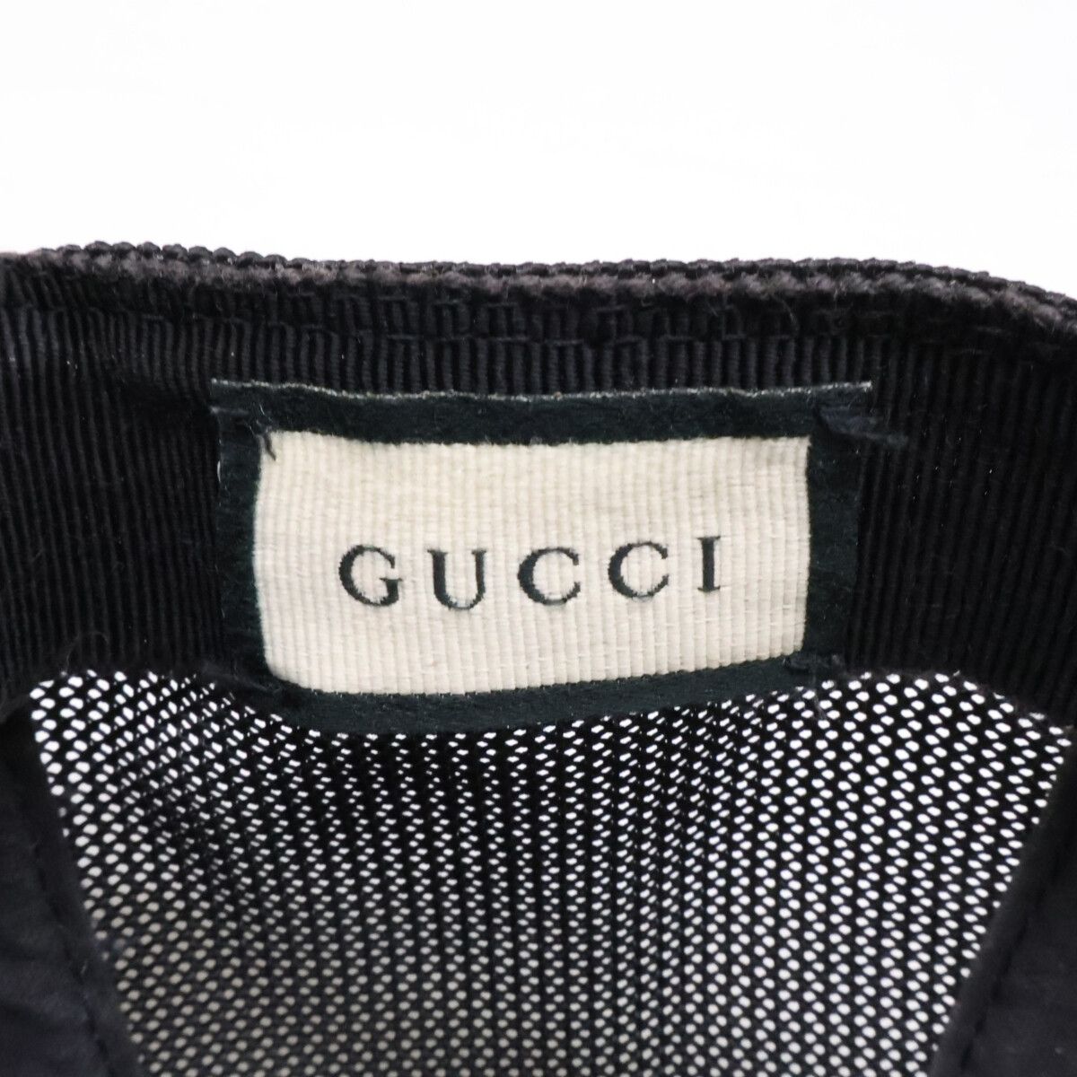 Gucci GG Nylon Mesh Baseball Cap L 59 — view 7