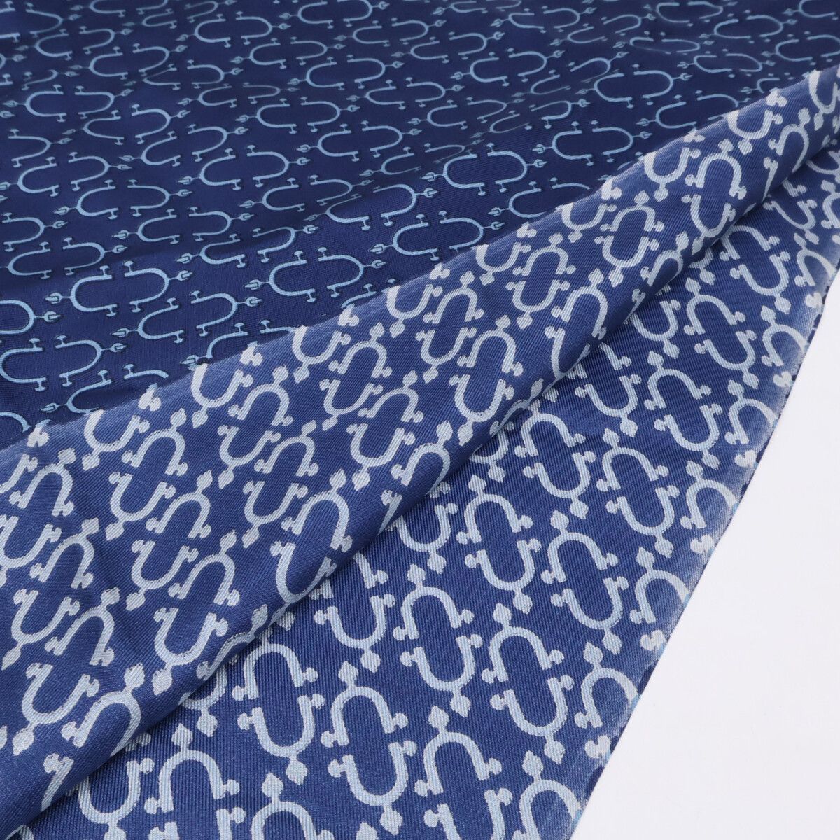 Hermes Horsebit Silk Scarf — view 3
