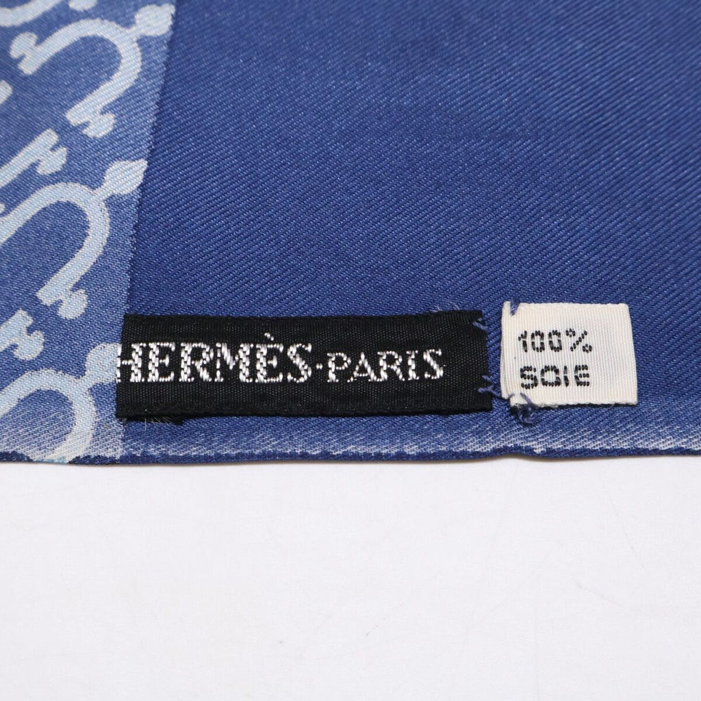 Hermes Horsebit Silk Scarf — view 7