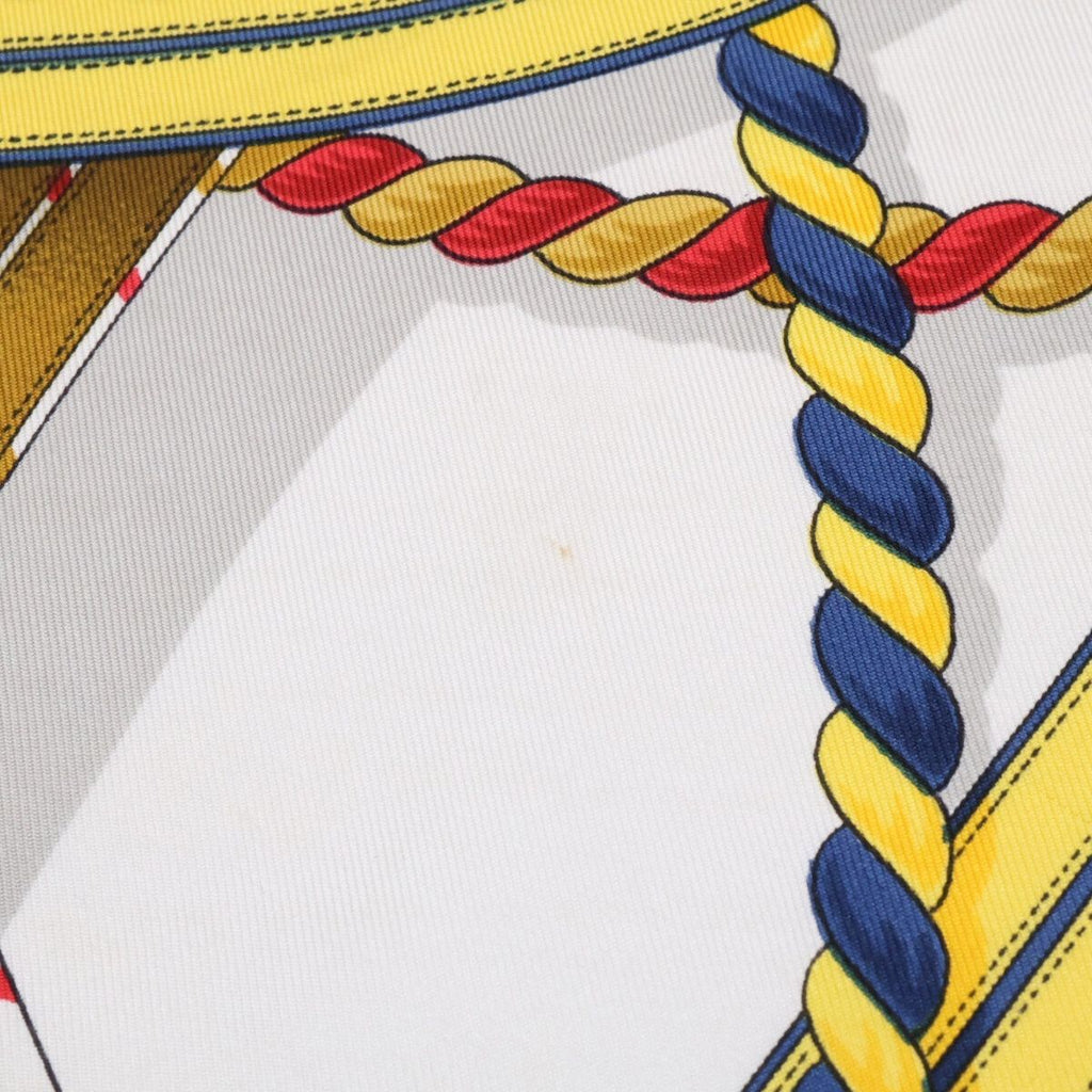 Hermes Grande Tenue Horse Formal Wear Carre 90 Silk Scarf — view 8