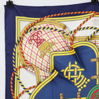 Hermes Grande Tenue Horse Formal Wear Carre 90 Silk Scarf — view 2