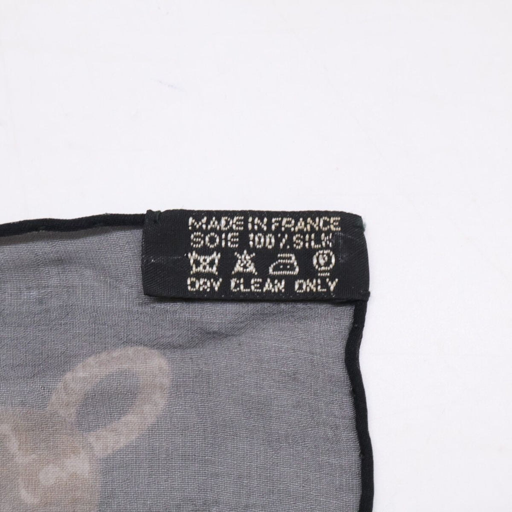 Hermes Brandebourgs Sheer Carre 90 Silk Scarf — view 7