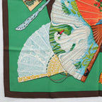 Hermes Brise de Charme Enchanting Breeze Carre 90 Silk Scarf — view 4