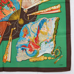 Hermes Brise de Charme Enchanting Breeze Carre 90 Silk Scarf — view 5