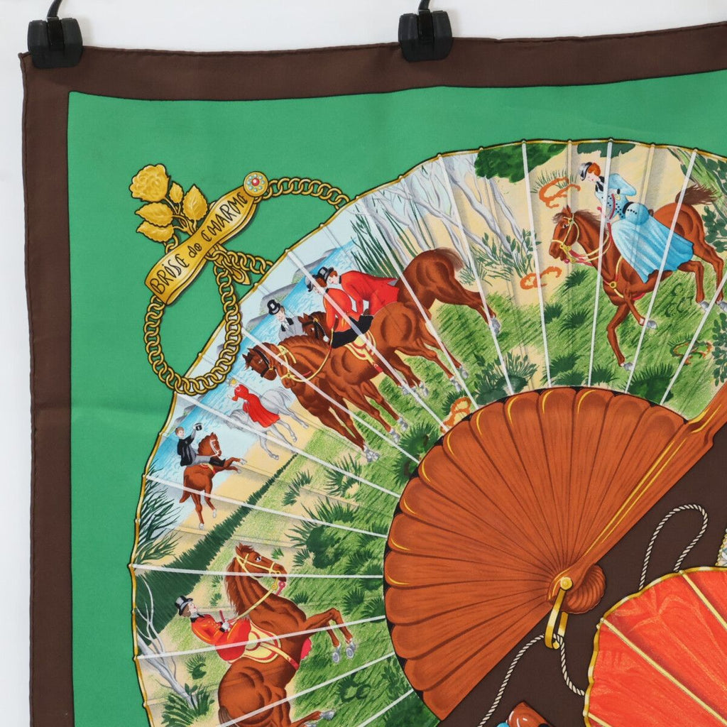 Hermes Brise de Charme Enchanting Breeze Carre 90 Silk Scarf — view 2