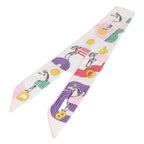 Hermes Garde Robe Pop Twilly Silk Scarf — view 3