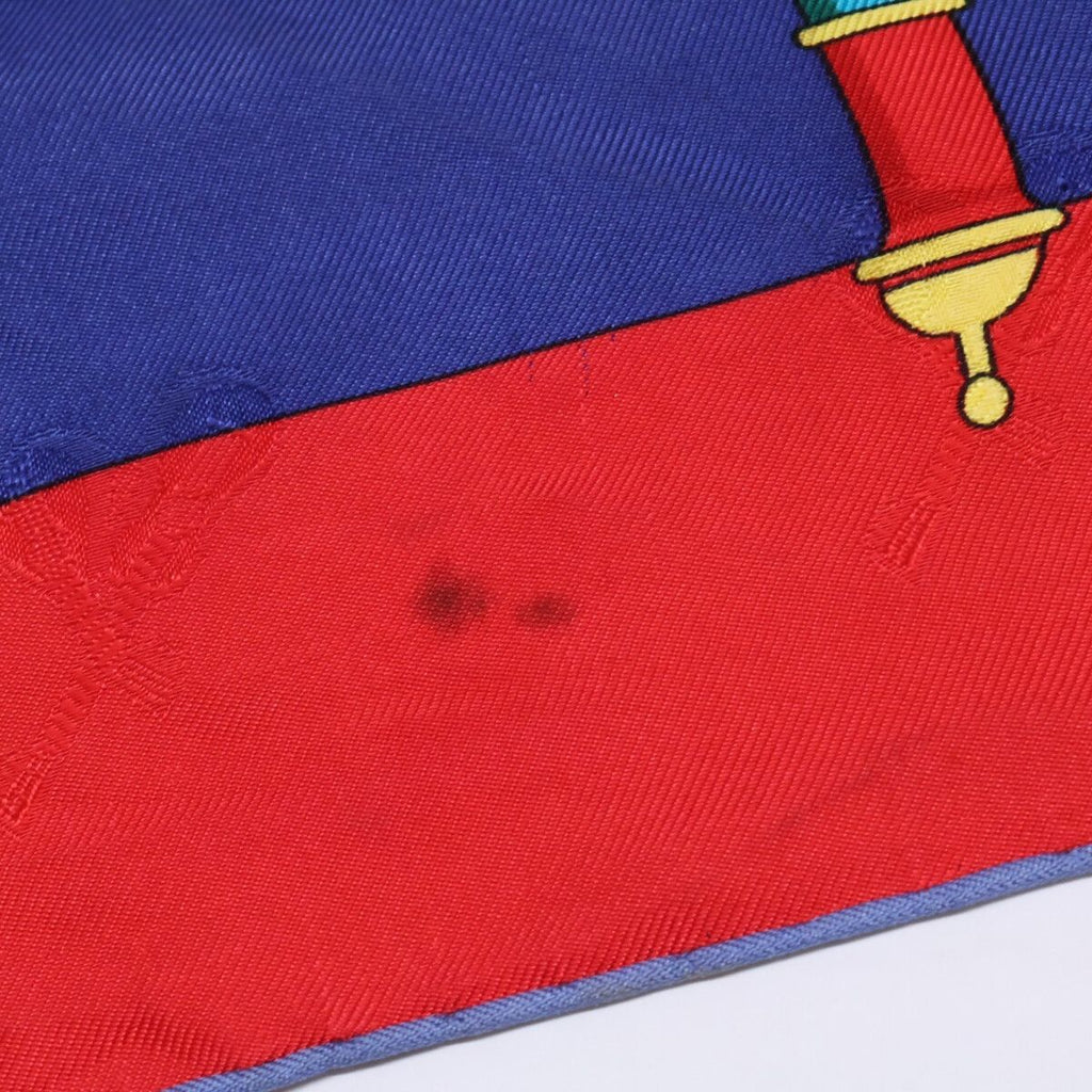 Hermes le Carnaval de Venise Venice Carnival Carre 90 Silk Scarf — view 7