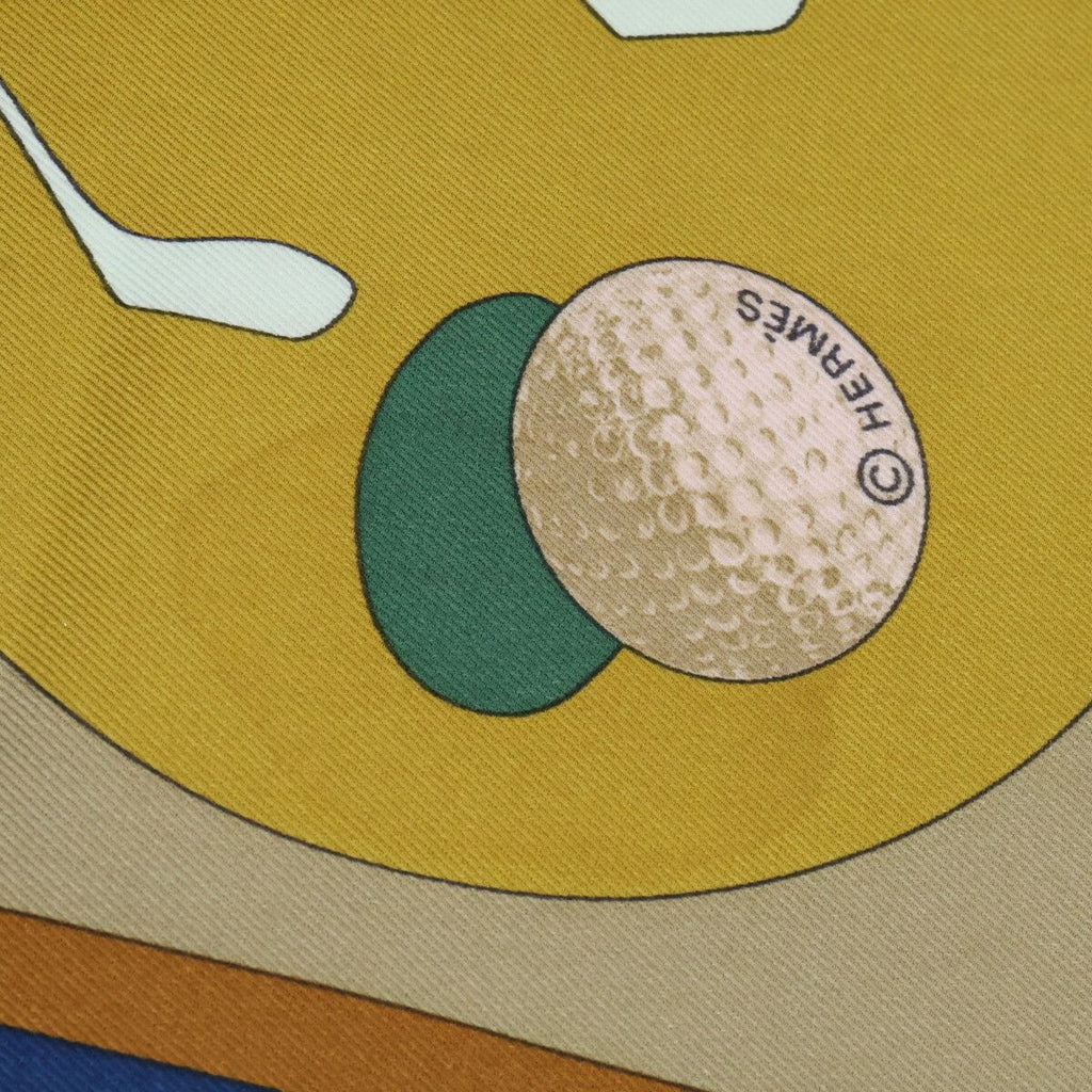 Hermes Swing Golf Club Carre 70 Silk Scarf — view 7