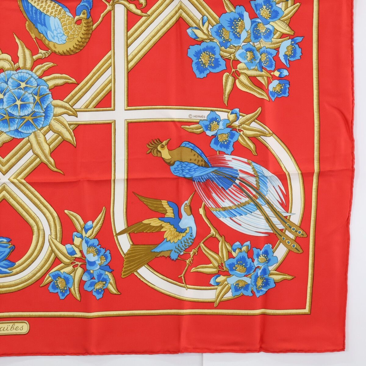 Hermes Caraibes Caribbean Carre 90 Scarf — view 5