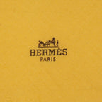 Hermes Cashmere Silk Rosange with Logo Scarf — view 6