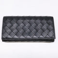 Bottega Veneta Intrecciato Flap Wallet